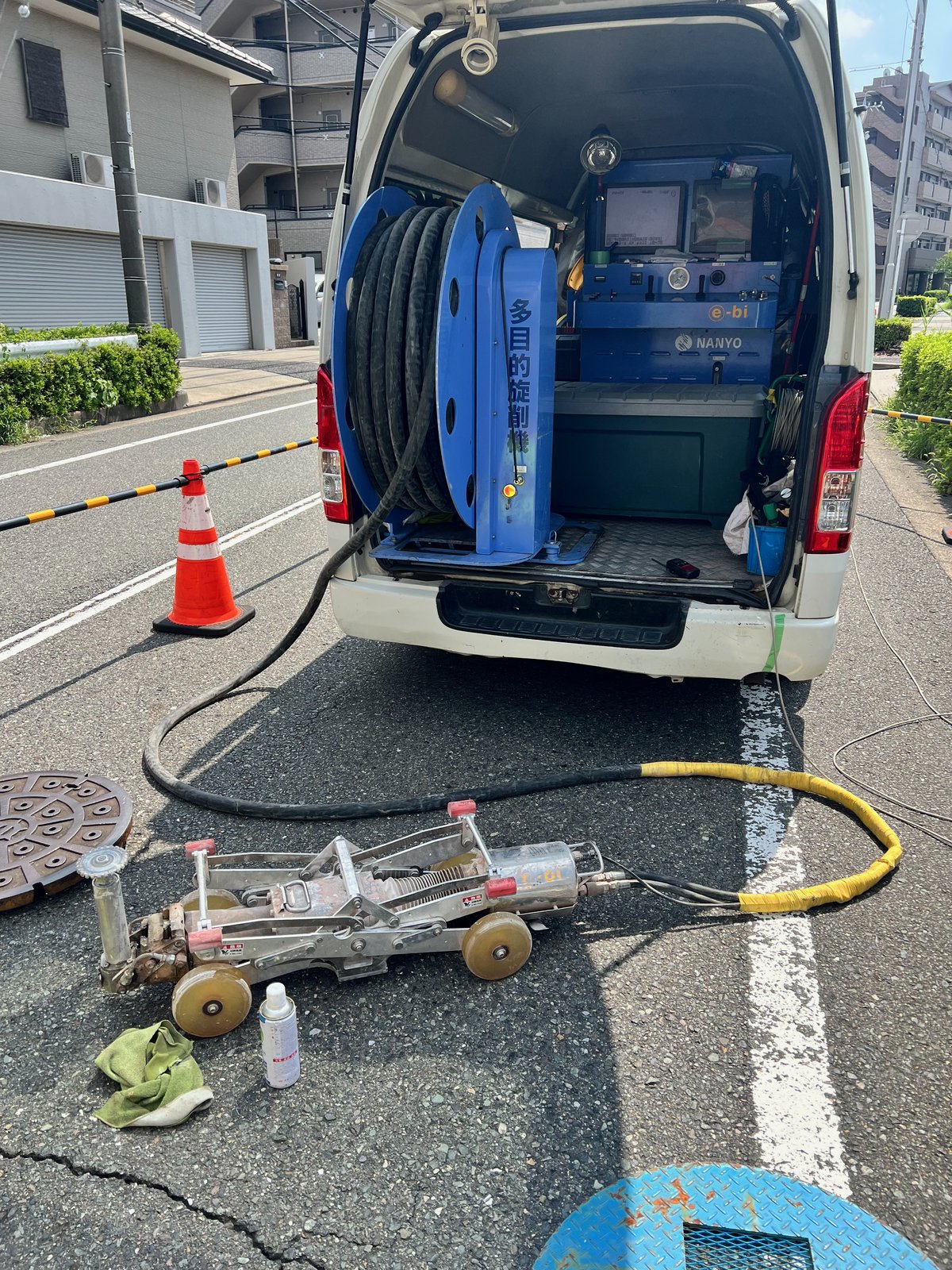 更生施工 現場